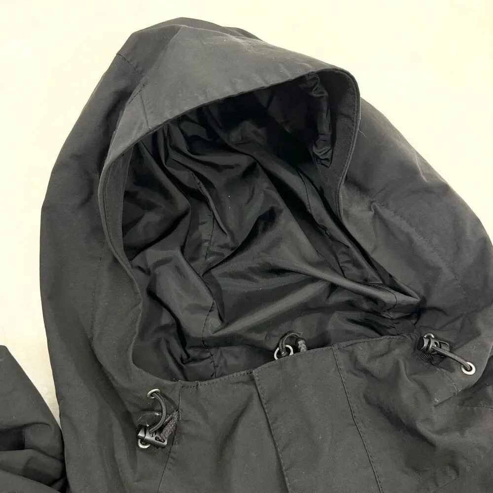 The North Face Quest Rain Wind Black Jacket Adjustable Zip Up Men’s US Size L